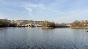 Wehr- und Kanalbrücke