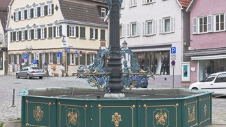 Marktbrunnen in Nürtingen von 1787