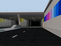 B14 Visualisierung Tunnel Waldrems, Länge 488m (Südportal)