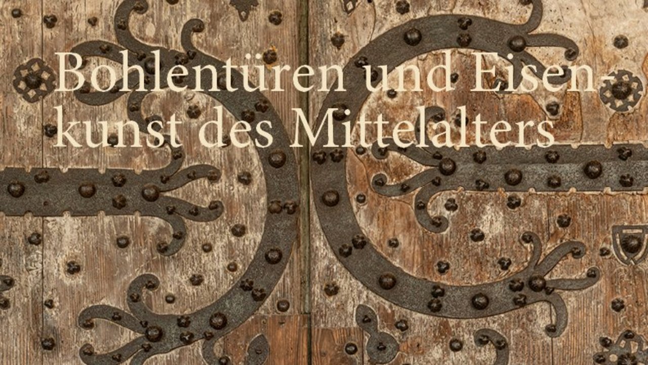 Buchcover Bohlentüren und Eisenkunst des Mittelalters