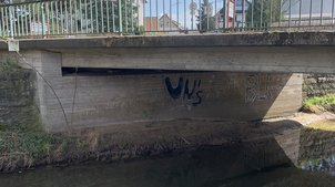 L 1035 Brücke über die Brettach (Bretzfeld) Seitenansicht