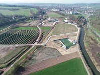 BA III: Fertiges Schlauchwehr