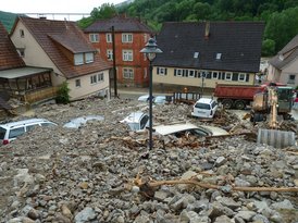 Braunsbach nach dem Unwetter