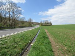 B 29 Blick Richtung Aalen, vor der Röttinger Höhe