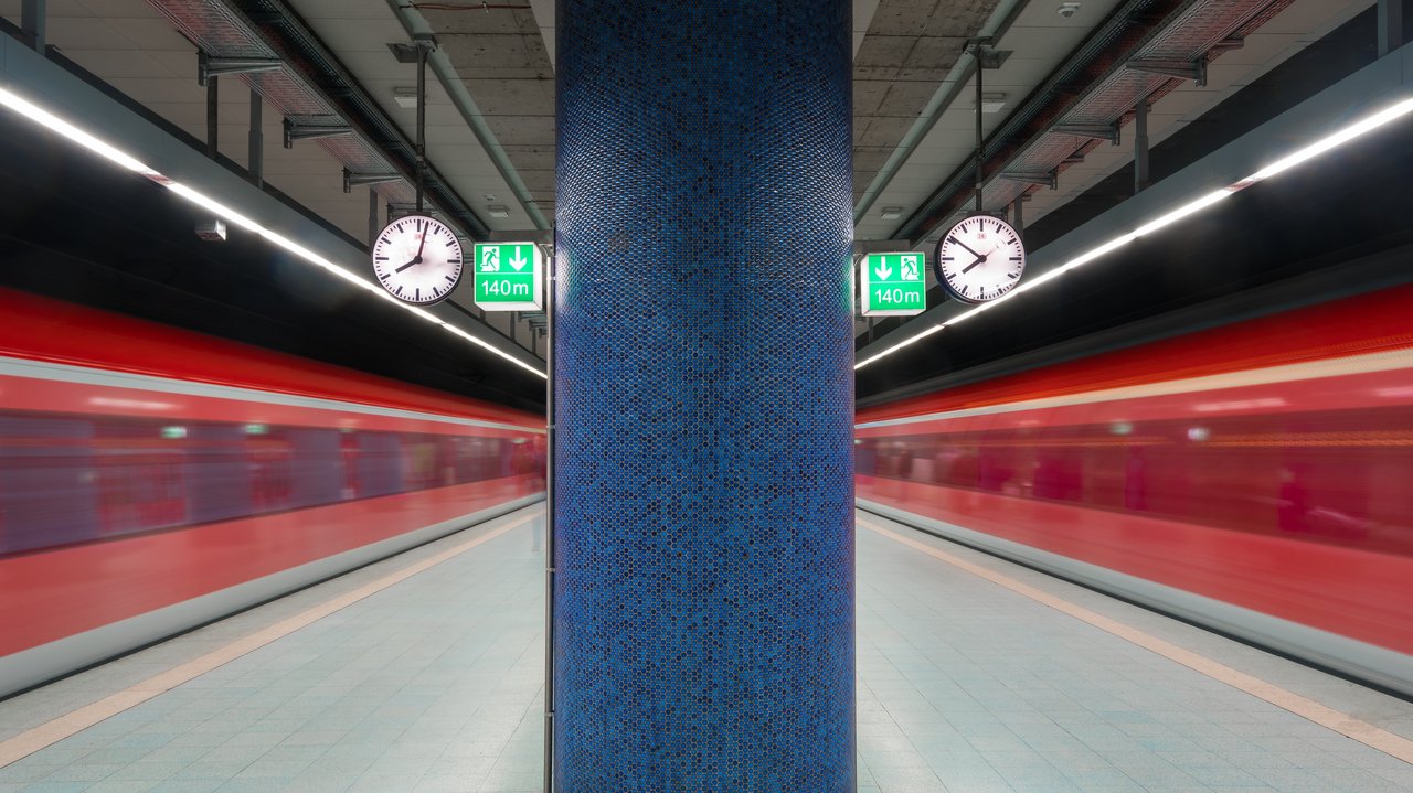 S-Bahn-Station in Stuttgart