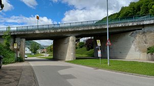 B466 Brücke über Gemeindestraße Mühlhausen, Bauwerksübersicht