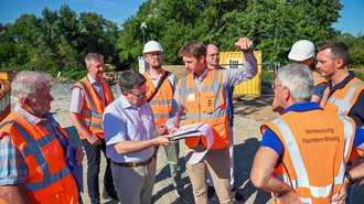 Alles läuft nach Plan: Die Gesamtmaßnahme soll Anfang November 2026 abgeschlossen werden.