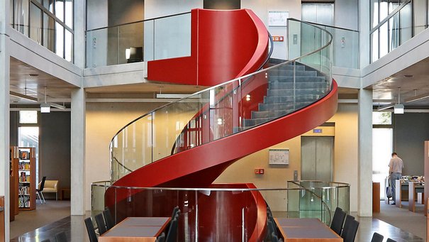 Bild zeigt die Stadtbücherei Kornwestheim