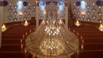 Yavuz-Sultan-Selim-Moschee Innenansicht Yavuz-Sultan-Selim-Moschee Innenansicht