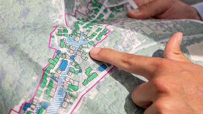 Beispiel Solarkataster für Gesamtanlagen