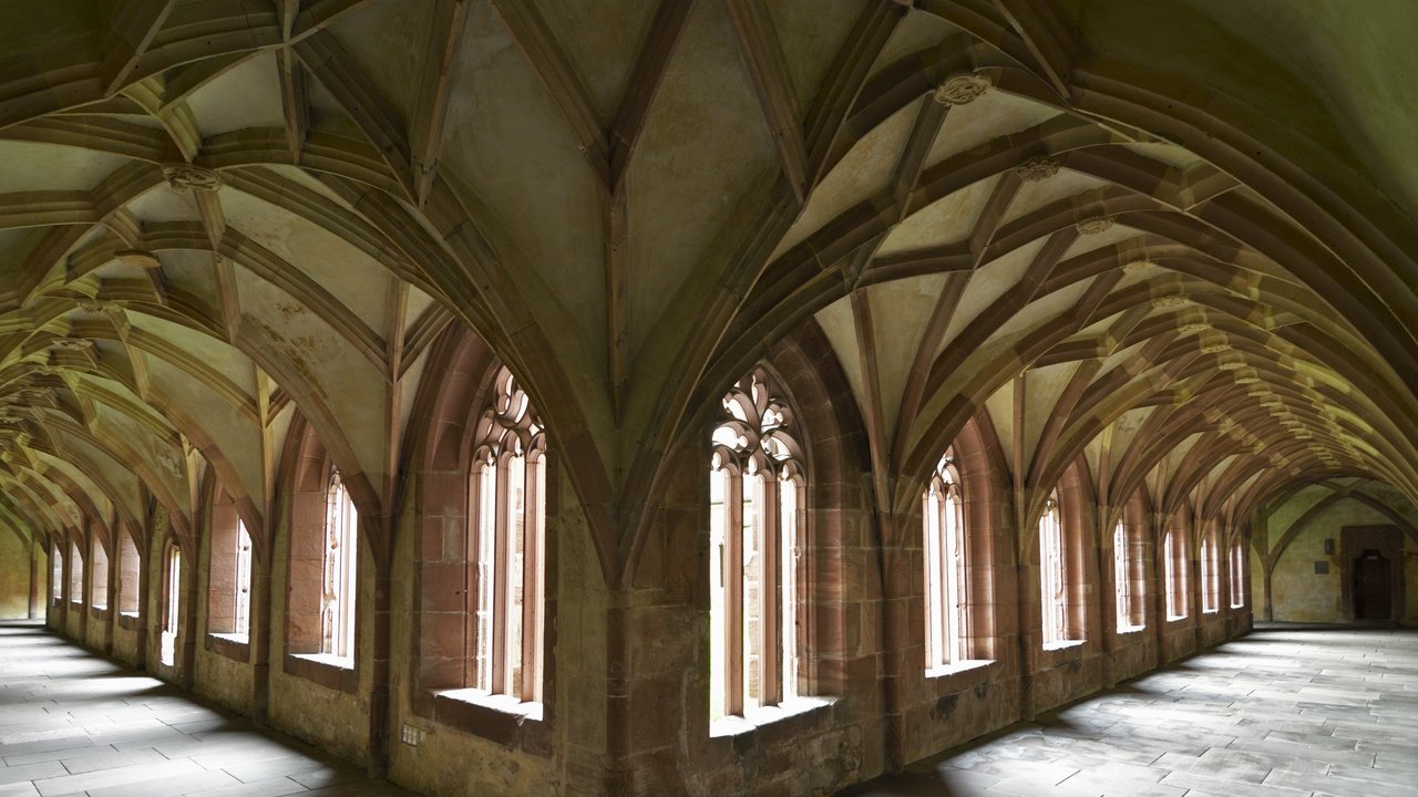 Kreuzgang in der Historischen Klosteranlage Alpirsbach