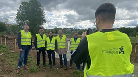 Einweihung der neuen Jagstschleifen in Ellwangen mit Regierungspräsidentin Susanne Bay