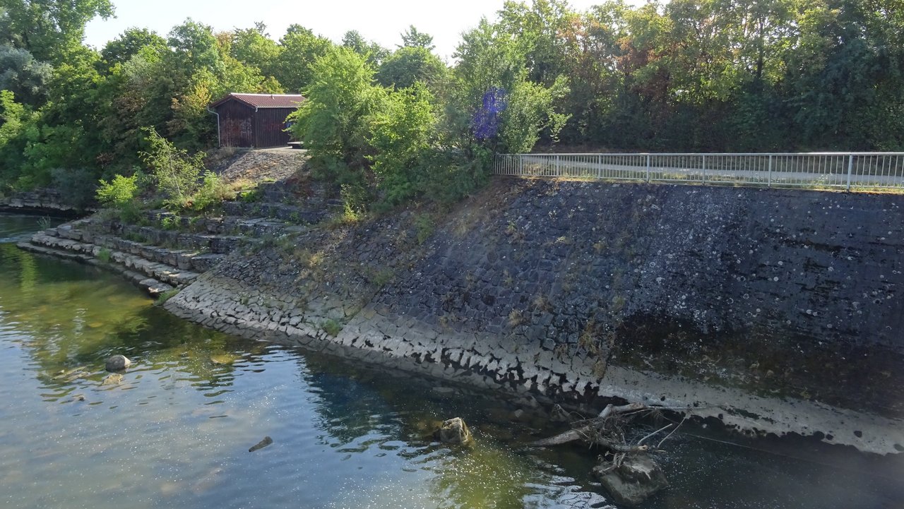 Baufeld Fischaufstieg Wendlingen