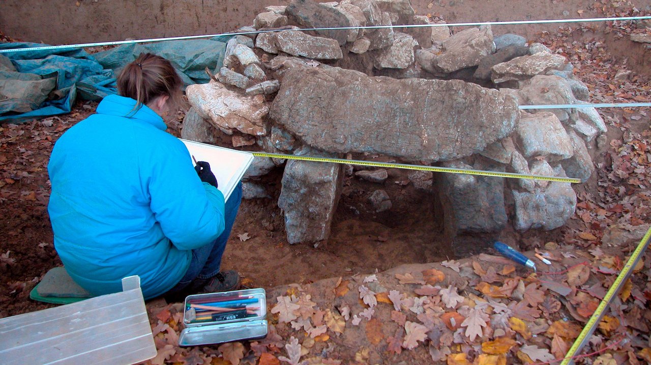 Archäologische Grabung