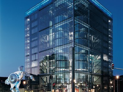 Heidelberger Druckmaschinen AG at night