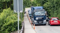 Fußgänger, LKW, PKW