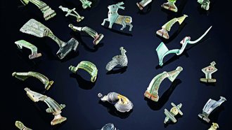 Merowingerzeitliche, eiserne Wurfaxt (Franziska) aus Rietheim (Kreis Tuttlingen