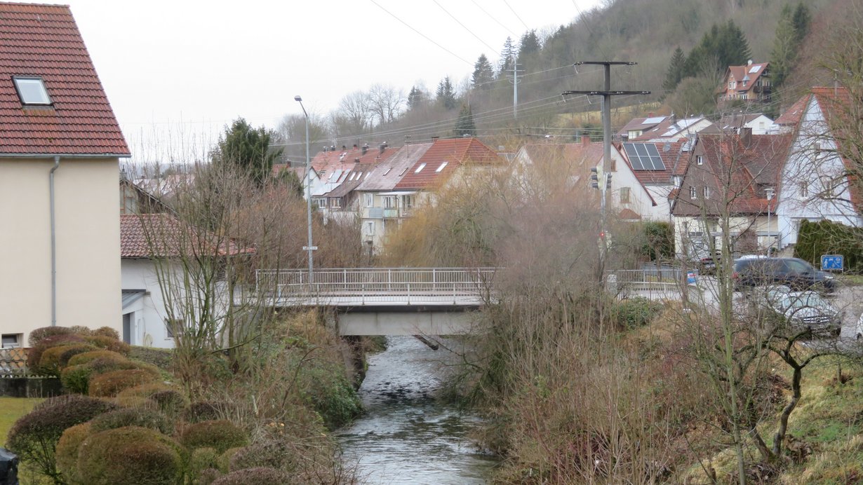  L 1221 Brücke über die Eyb (Geislingen) - Bauwerksübersicht