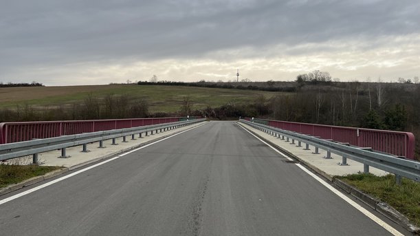 Bild zeigt Draufsicht Brücke Distelhausen