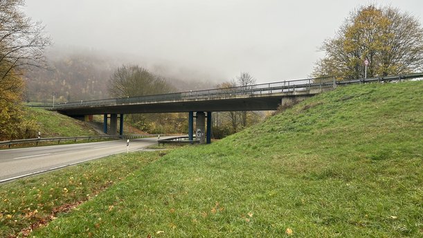 Seitenansicht Überführung K 3292