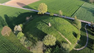 Reconstruction burial mound - Hochdorf