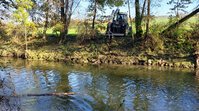 Forstspezialschlepper im Einsatz