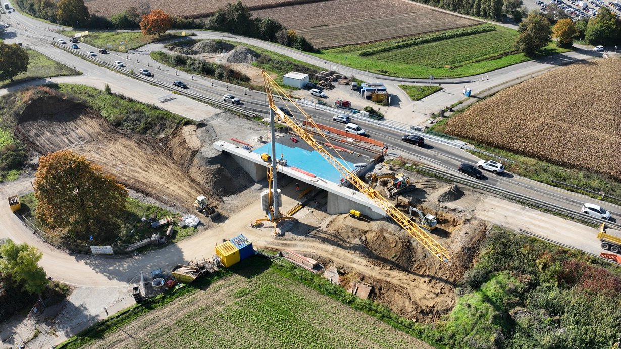 Foto der Baustelle