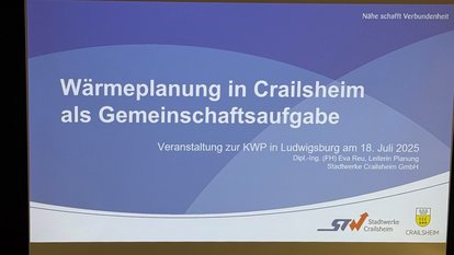 Vortrag der Stadt Crailsheim