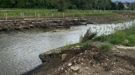 Einweihung der neuen Jagstschleifen in Ellwangen mit Regierungspräsidentin Susanne Bay