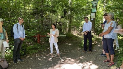 Regierungspräsidentin Susanne Bay bei der Feier zum 50jährigen Bestehen