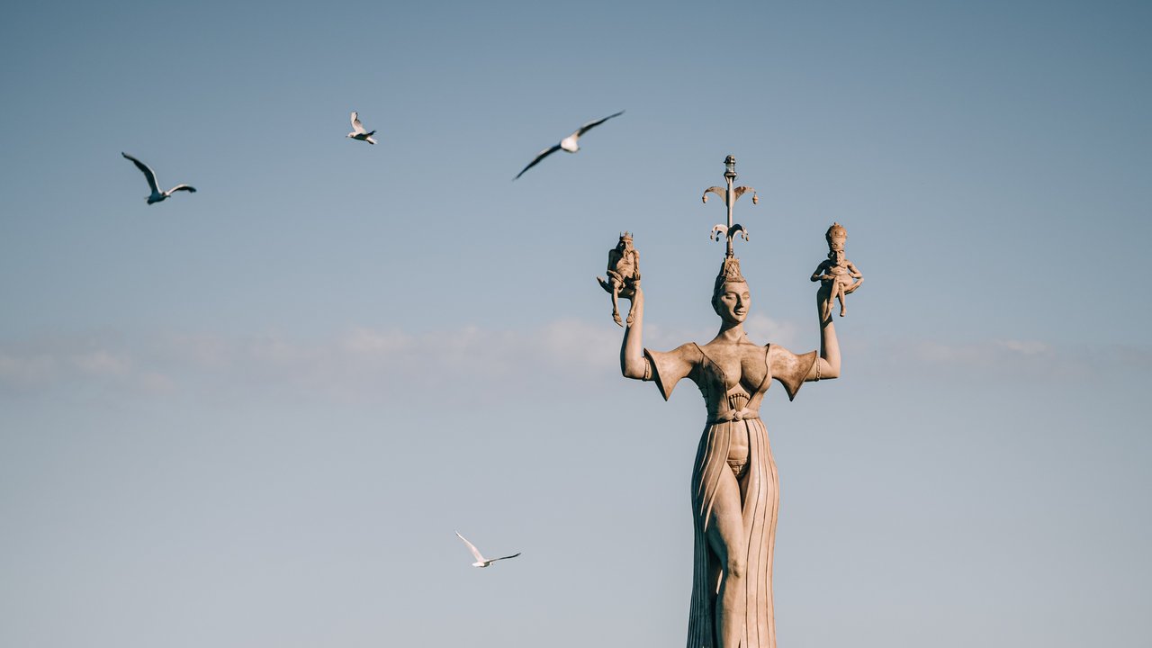 Konstanzer Hafenstatue Imperia