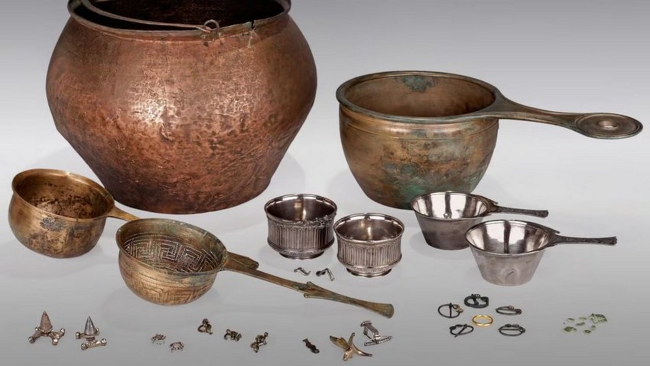Grabausstattung des Fürstengrabs II Marwedel