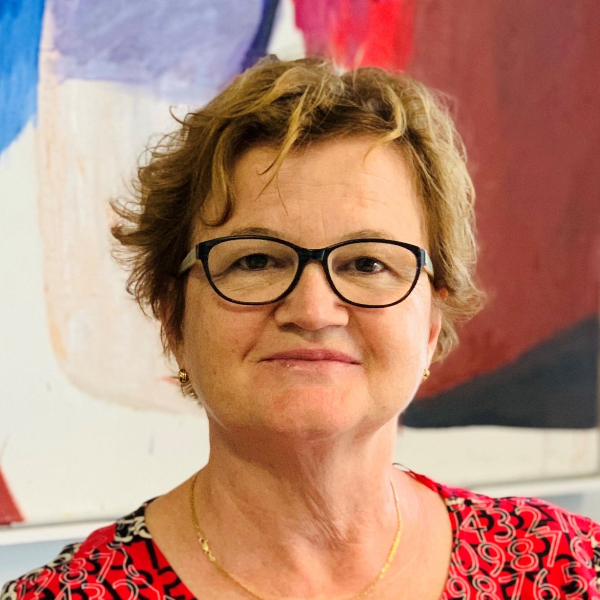 Bild zeigt Frau Schenker