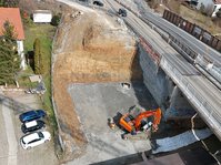 Übersicht neues Widerlager Nord-West