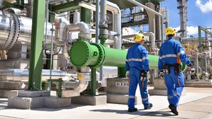 Industrieanlage Bild zeigt eine Industrieanlage