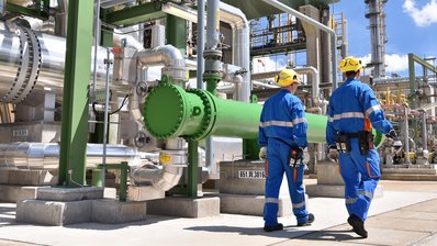 Bild zeigt eine Industrieanlage