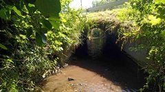 L1090 Brücke über den Bernbach (Bretzfeld/ Hahnenbusch) - Untersicht