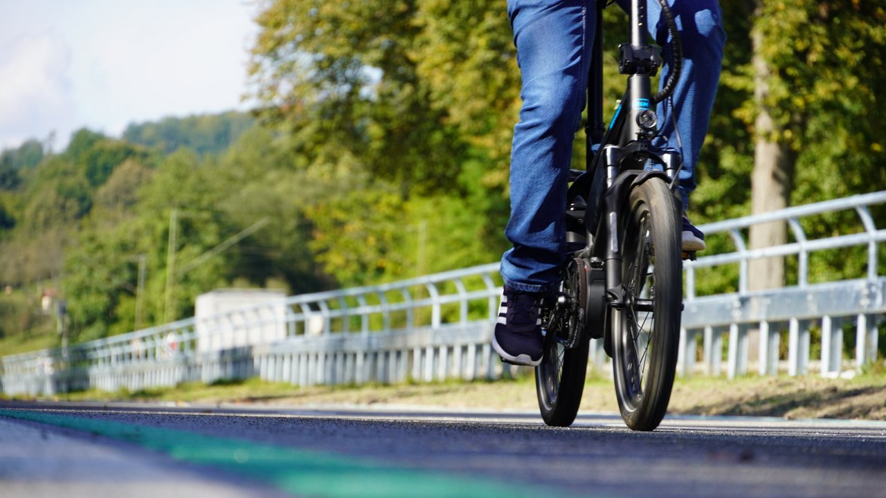Das 1,3 Kilometer lange Demonstrationsteilstück für den Radschnellweg im Filstal wurde für den Verkehr freigegeben