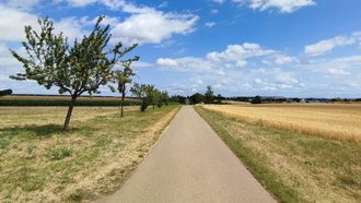 Feldweg bei Kornwestheim