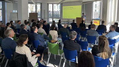 Begrüßunng durch Frau Regierungspräsidentin Susanne Bay