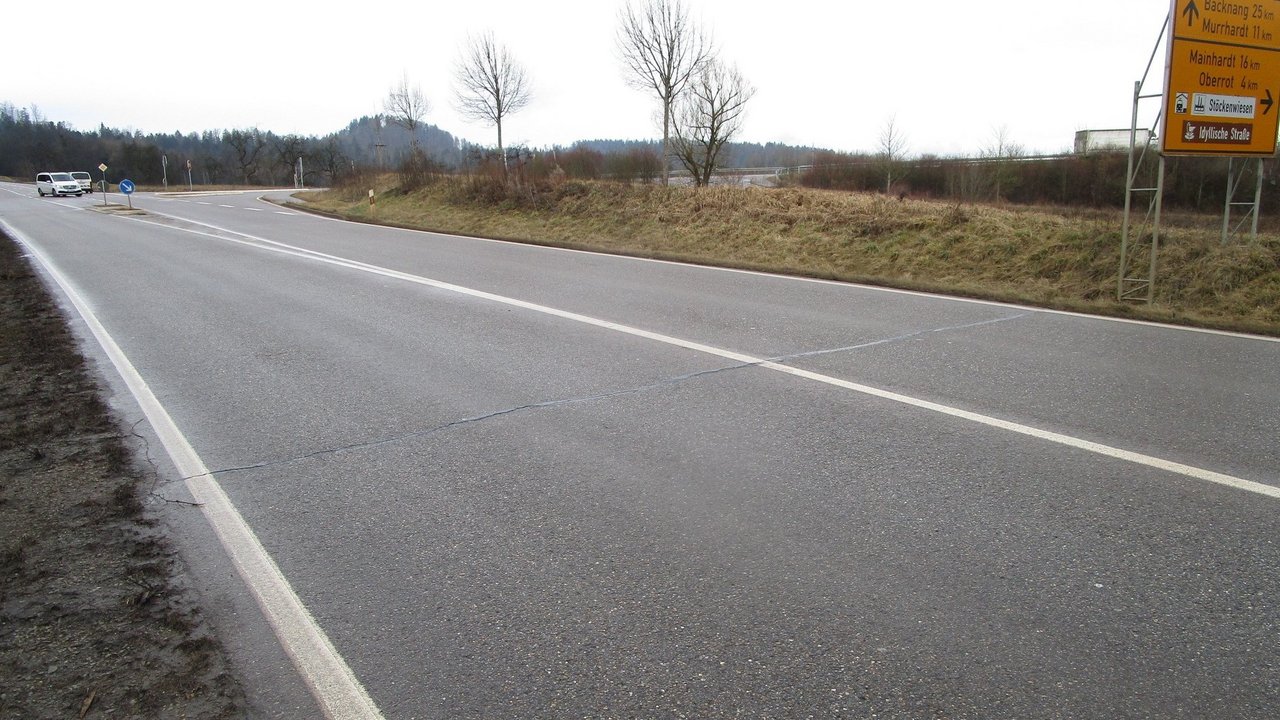 Leere Straße