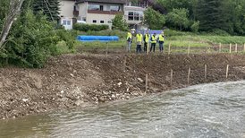 Einweihung der neuen Jagstschleifen in Ellwangen mit Regierungspräsidentin Susanne Bay
