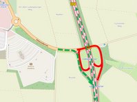 Karte zeigt Teilsperrung der Anschlussstelle Ludwigsburg-Süd