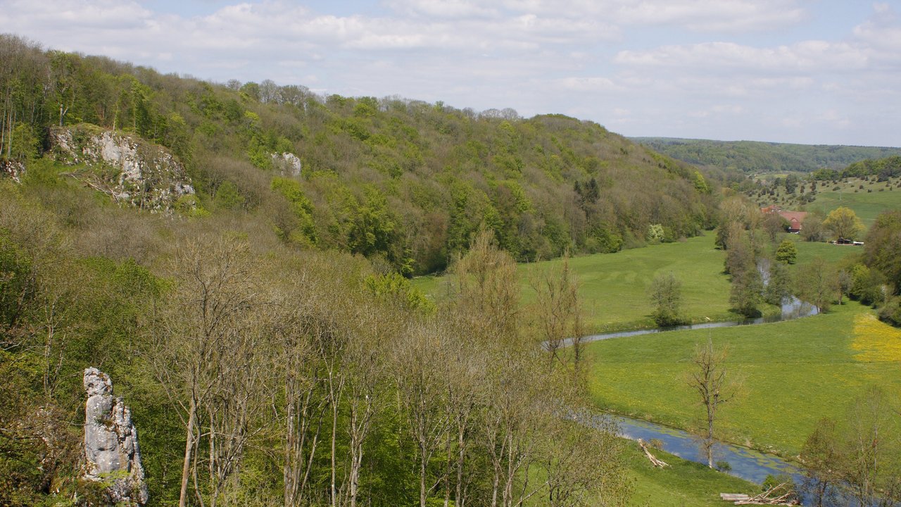Naturschutzgebiet Eselsburger Tal beim Falkenstein