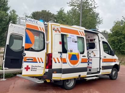 Fahrzeug des Katastrophenschutzes