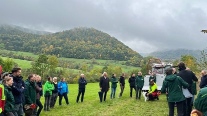 Landschaftspflegeeinsatz im Naturschutzgebiet "Oberer Berg" am 9. Oktober 2025 Landschaftspflegeeinsatz im Naturschutzgebiet "Oberer Berg" am 9. Oktober 2025