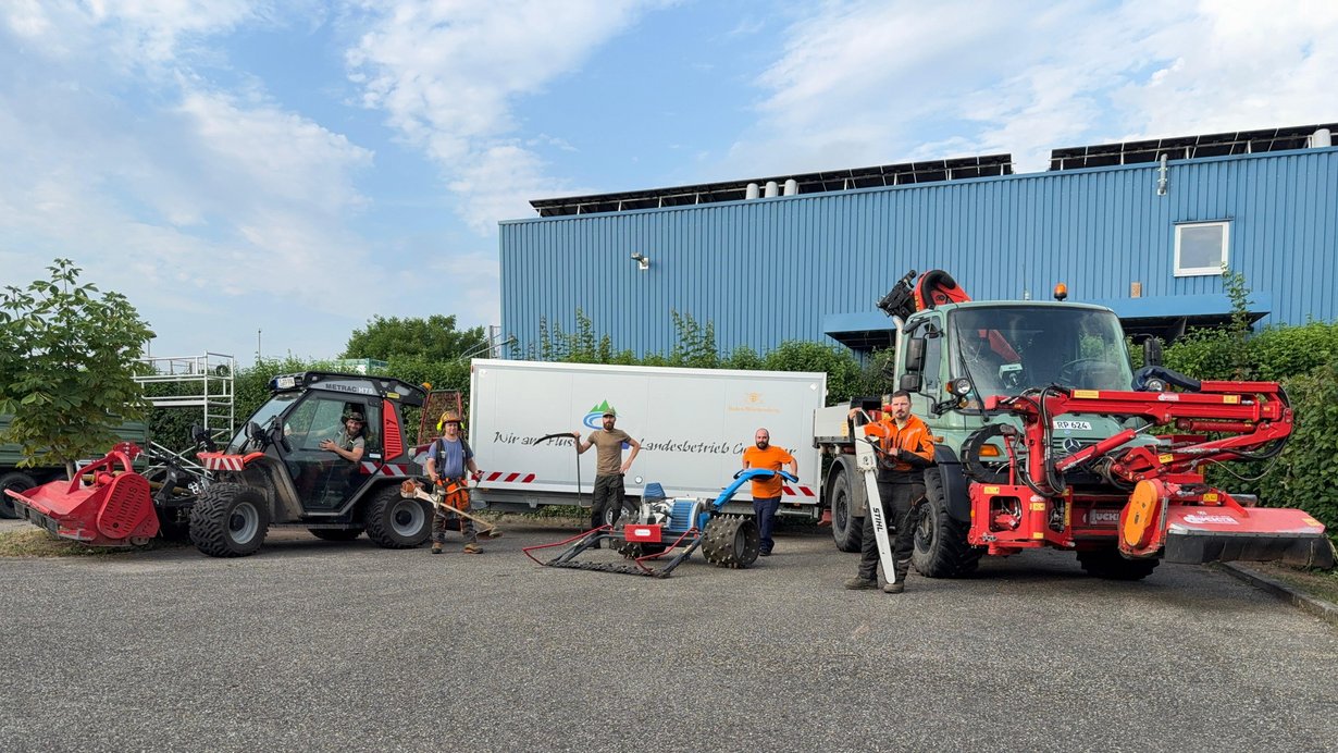 Team des Betriebshofes Vaihingen an der Enz