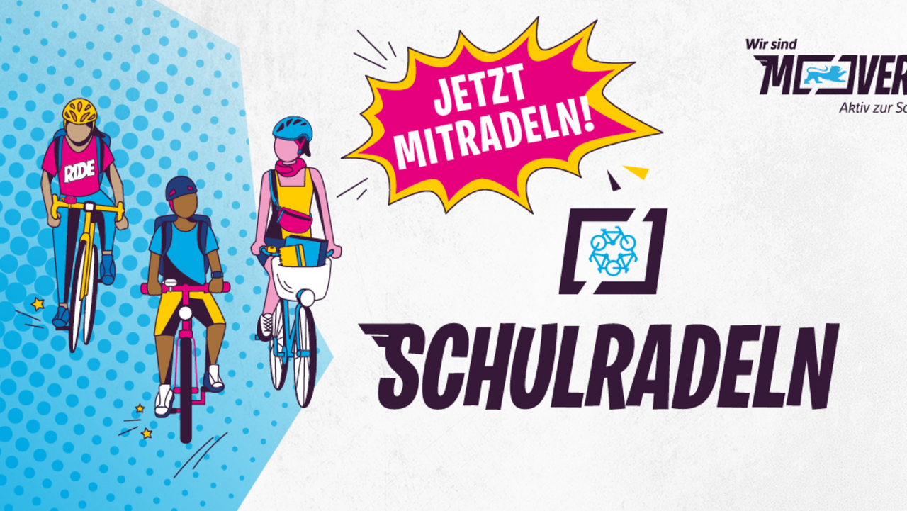 Logo zu MOVERS - Schulradeln