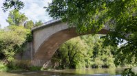 Kocherbrücke Bogen links