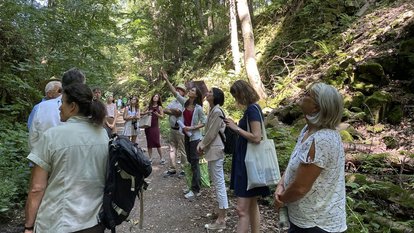 Führung durchs Naturschutzgebiet zum Anlass des 50jährigen Bestehen